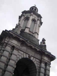 the bell tower of trinity college